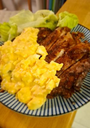 鶏むね肉の山賊焼きタルタルソースがけ-レシピのメイン写真