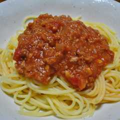 รูปของ 手作りミートソース