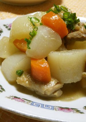 大根と鶏肉のあっさり中華風煮物-レシピのメイン写真