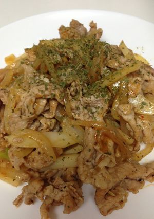豚こまとじゃがいものチリ炒め-レシピのメイン写真