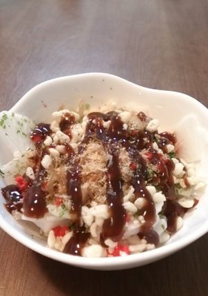 居酒屋さんのお好み焼き風大根サラダ♪-レシピのメイン写真