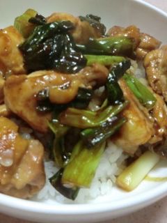 鰻のたれで焼鳥丼-レシピのメイン写真