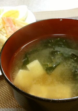 我が家のお味噌汁-レシピのメイン写真
