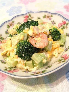 海老とブロッコリーのタルタルサラダ-レシピのメイン写真