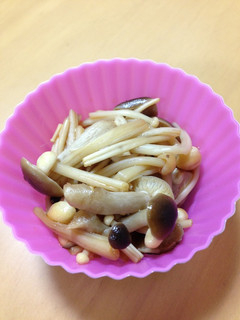 レンジで簡単!一品きのこ-レシピのメイン写真