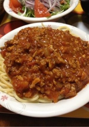 ミートパスタ。-レシピのメイン写真