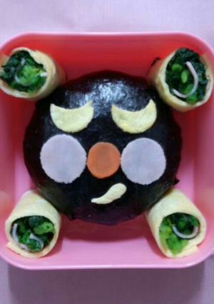 キャラ弁☆悪者アンパンマン-レシピのメイン写真