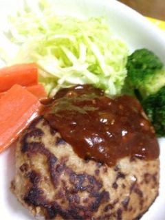 うまーい!絶叫ふわふわハンバーグ☆-レシピのメイン写真