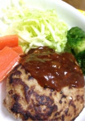 うまーい！絶叫ふわふわハンバーグ☆-レシピのメイン写真