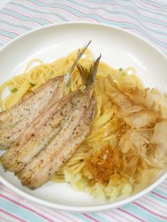 いわしの和風パスタ-レシピのメイン写真