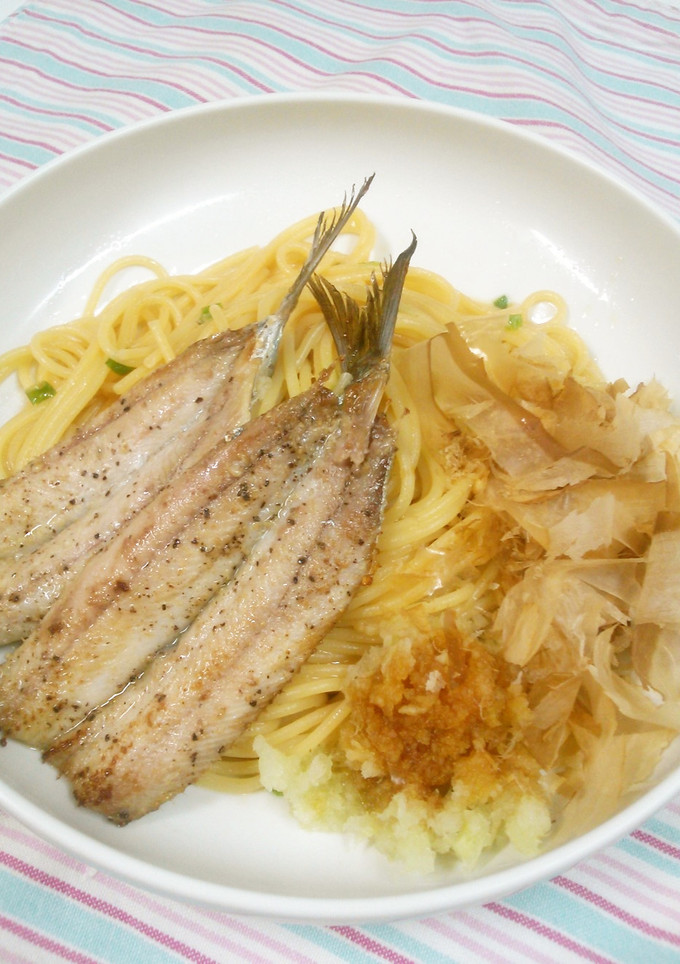 いわしの和風パスタ-レシピのメイン写真