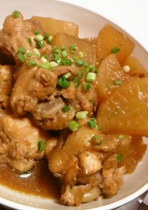 手羽元と大根のこっくりスタミナ味噌煮-レシピのメイン写真