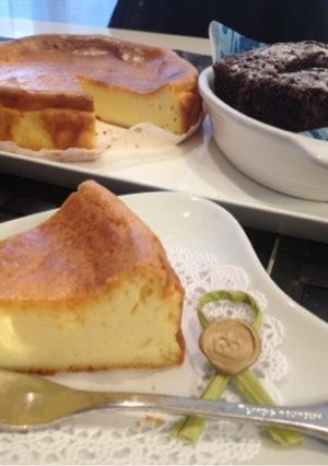 我が家のチーズケーキ-レシピのメイン写真