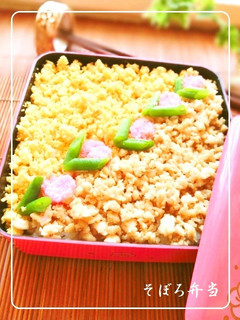 華やかに✿そぼろ弁当-レシピのメイン写真