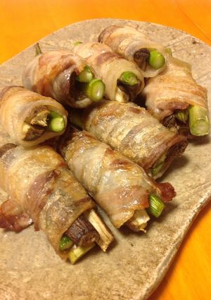 野菜の肉巻き ピーナッツヨーグルトダレ-レシピのメイン写真