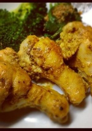 手羽元でハニーヨーグルトタンドリーチキン-レシピのメイン写真