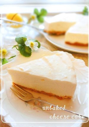 大好き♫レアチーズケーキ♡-レシピのメイン写真