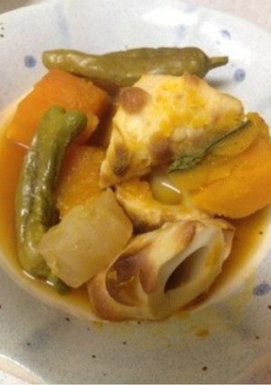 めんつゆで☆かぼちゃのうま煮-レシピのメイン写真