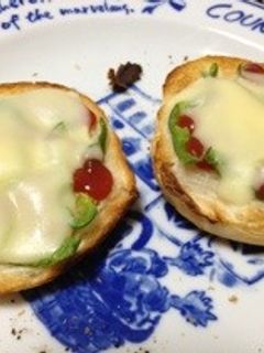 朝の定番!簡単ピザトースト!-レシピのメイン写真