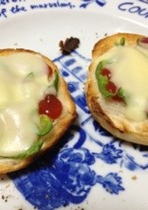 朝の定番！簡単ピザトースト！-レシピのメイン写真