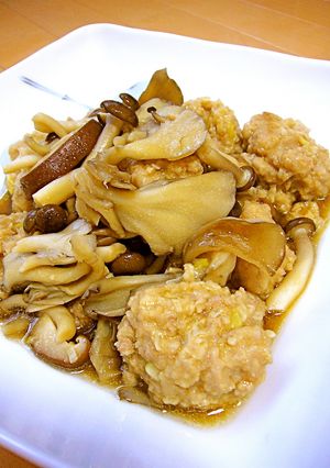 ヘルシー♡豚☆肉団子のオイスターソース煮-レシピのメイン写真