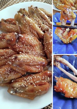 名古屋めし☆簡単おつまみ♪手羽先からあげ-レシピのメイン写真