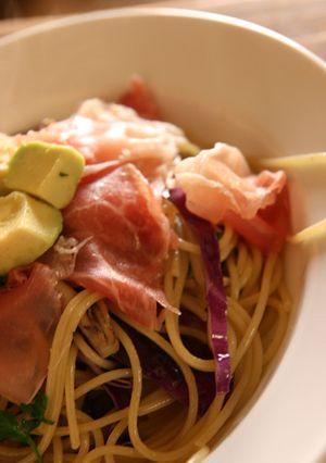 やせたい時食べたい紫キャベツサラダパスタ-レシピのメイン写真