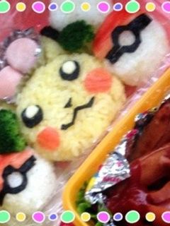 ピカチュウお弁当☆-レシピのメイン写真