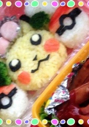 ピカチュウお弁当☆-レシピのメイン写真
