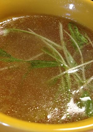 野菜たっぷり中華スープ☆お鍋の残りで-レシピのメイン写真