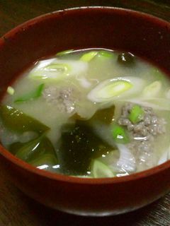 いわしのつみれ汁-レシピのメイン写真
