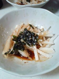 山芋をわさび醤油で和えて-レシピのメイン写真