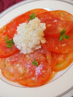 新玉ねぎとトマトのサラダ-レシピのメイン写真
