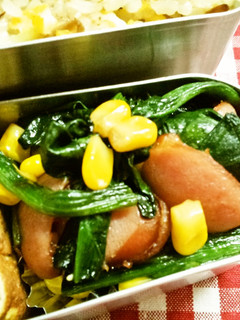 時短☆ほうれん草のバター昆布茶炒め-レシピのメイン写真