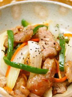 やわらか豚肉と新玉ねぎの炒め物-レシピのメイン写真