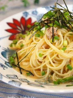 あえるだけ*ツナと小葱の和風パスタ*-レシピのメイン写真