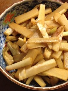 山うどのきんぴら-レシピのメイン写真