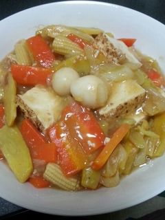 焼き豆腐のまろやか煮-レシピのメイン写真
