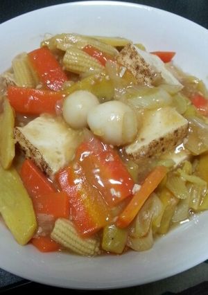 焼き豆腐のまろやか煮-レシピのメイン写真