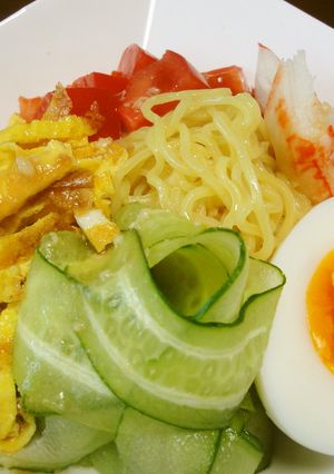 北海道発祥！塩麹ダレのラーメンサラダ-レシピのメイン写真