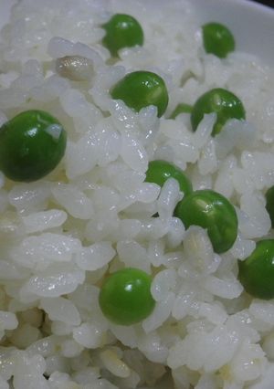 ２つの香りとポリポリ食感♪春の豆ご飯-レシピのメイン写真