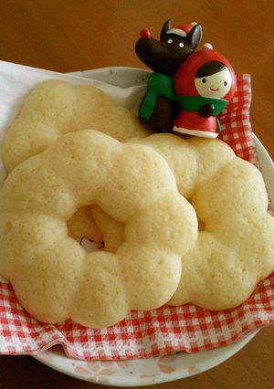 ポリ袋で♪豆腐入り焼きドーナツ♪離乳食◎-レシピのメイン写真