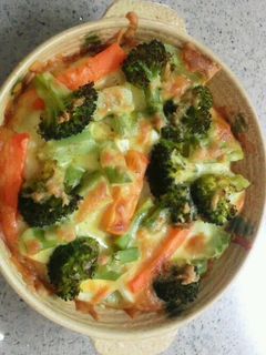 蒸し野菜のチーズ焼き-レシピのメイン写真
