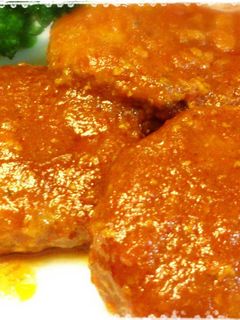 煮込みハンバーグ-レシピのメイン写真