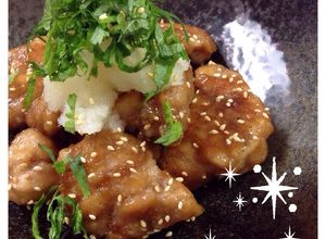夏バテ予防*大根おろしと鶏のポン酢炒め-レシピのメイン写真