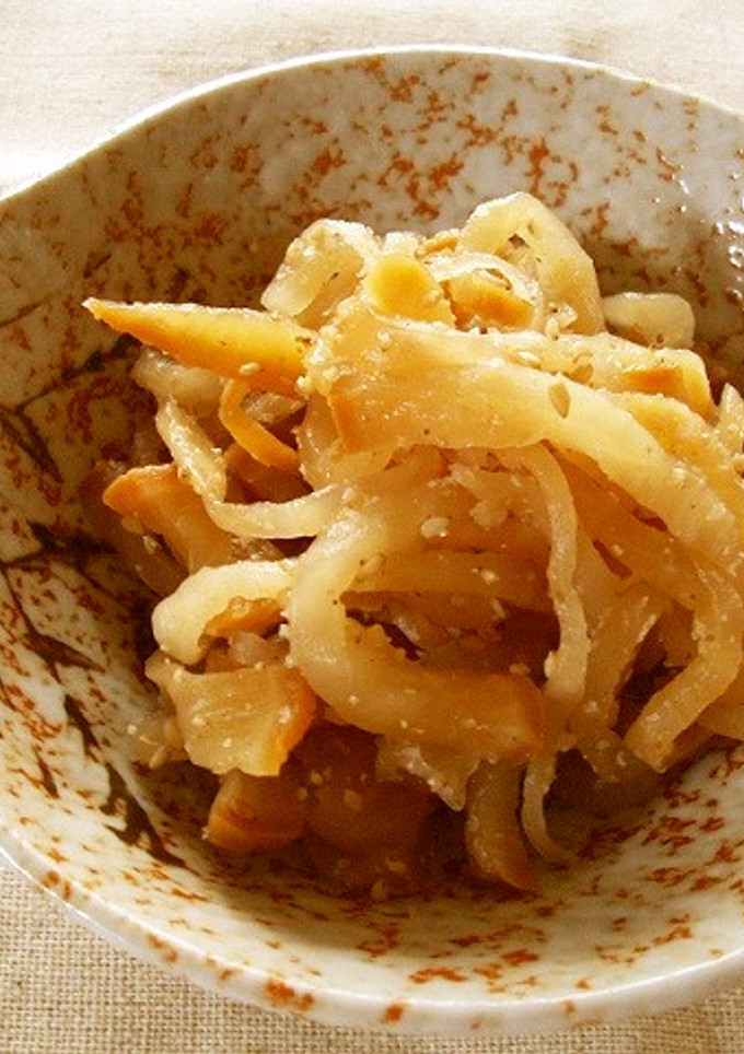 たくあん漬けの残りを美味しく食べる-レシピのメイン写真