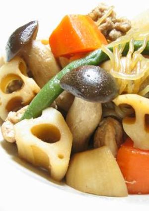 新レンコンとしめじの和風炒め煮-レシピのメイン写真