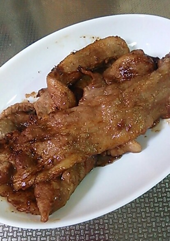 豚のしょうが焼き-レシピのメイン写真