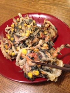 ひじきと竹輪のかき揚げ-レシピのメイン写真