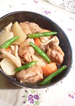 少ない材料で筑前煮風☆-レシピのメイン写真